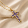 Minimalist Cross Pendant Necklace
