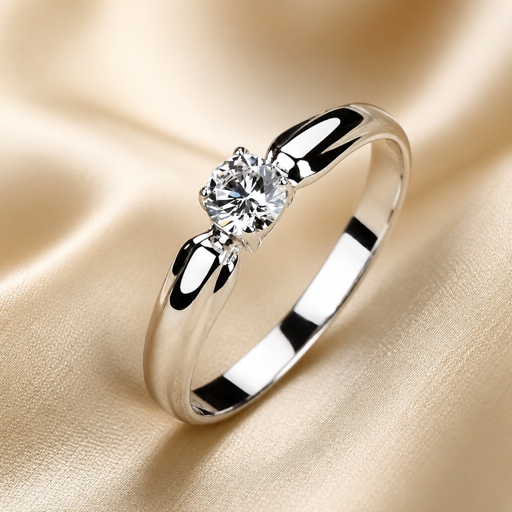 Classic Round Solitaire Ring