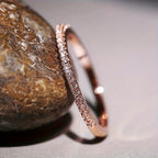 Elyse Thin Pavé Band
