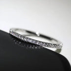 Elyse Thin Pavé Band