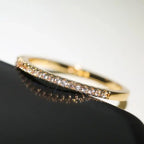 Elyse Thin Pavé Band