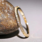Elyse Thin Pavé Band